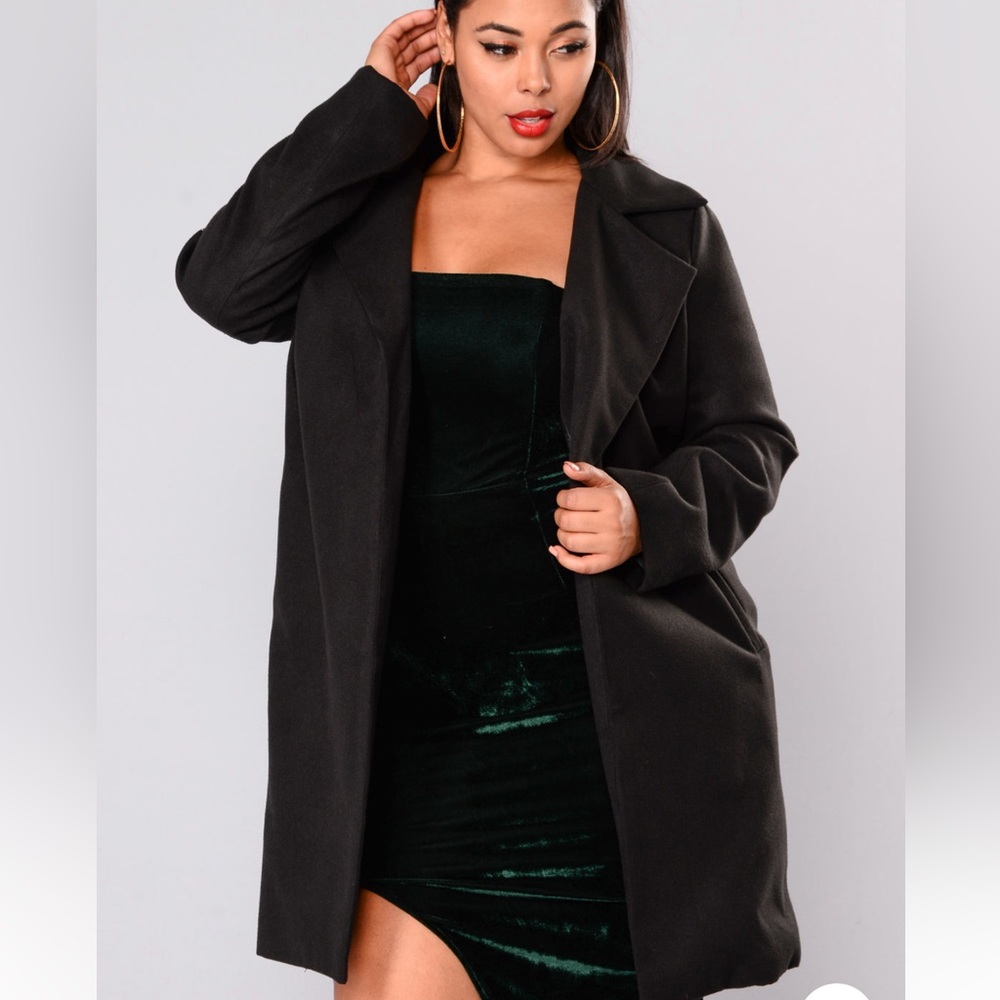Black coat
